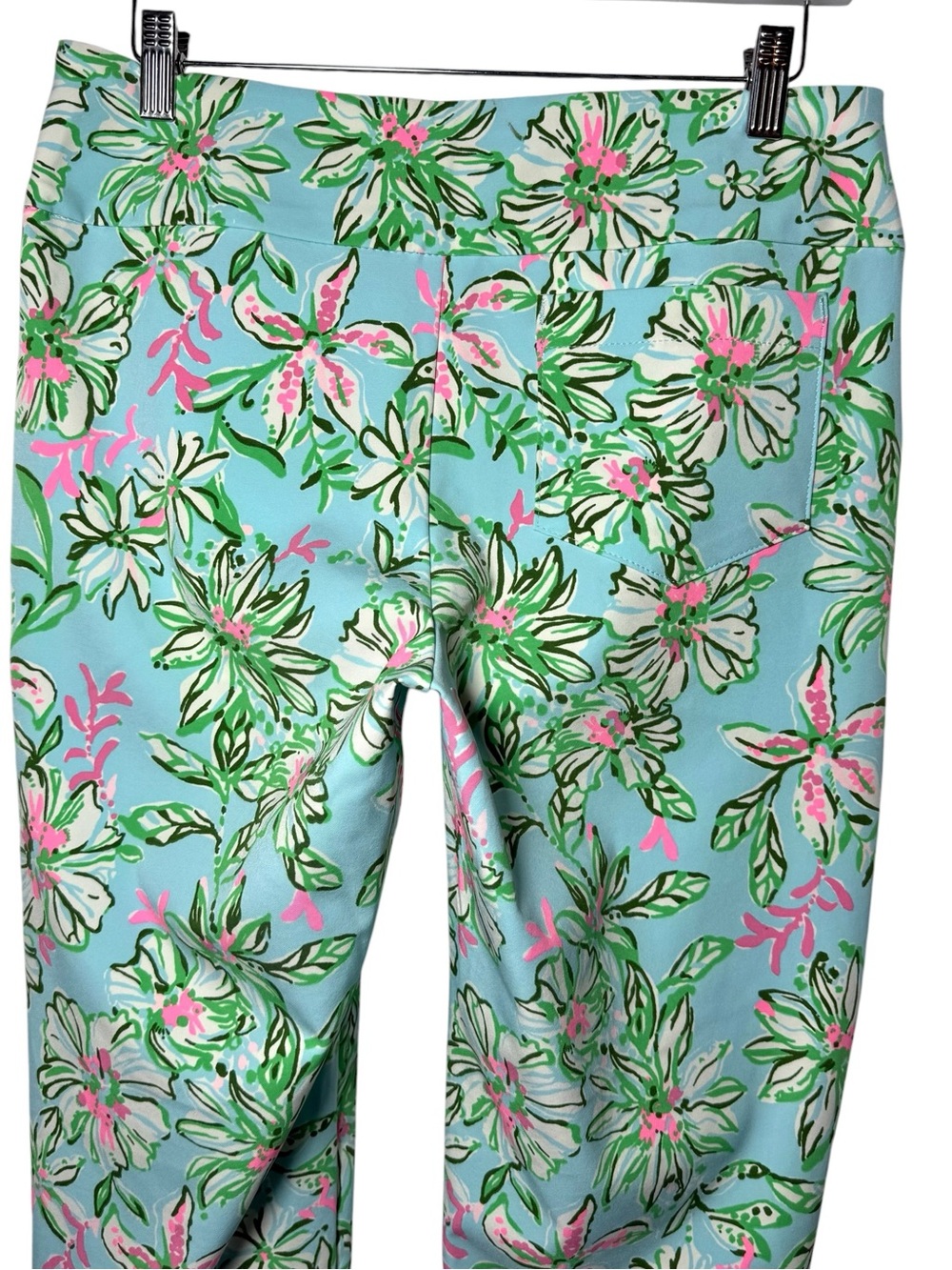 Lilly Pulitzer Luxletic Corso Pant Multi Lil Sun Of A Bun Golf Size 8 - Picture 7 of 10